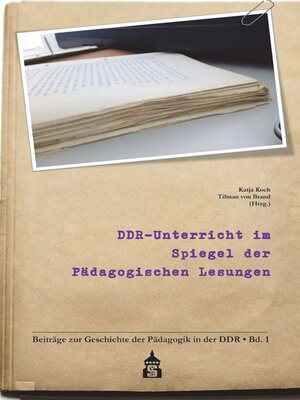 cover image of DDR-Unterricht im Spiegel der Pädagogischen Lesungen